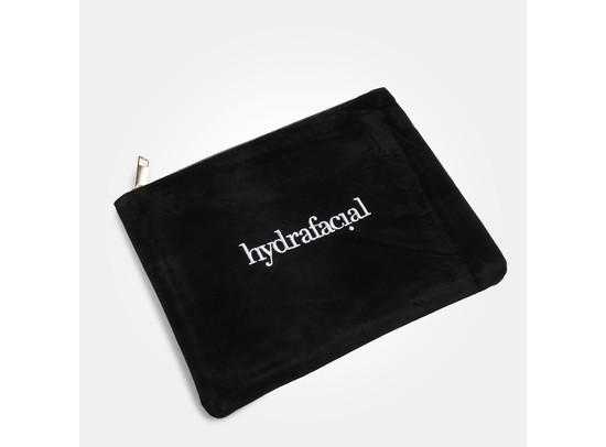 HydraFacial Black Velvet Beauty Bag 23x18cm